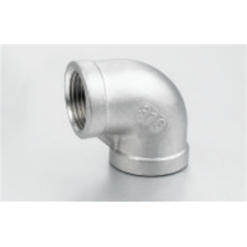 stainless steel 90 degree elbow weld end/female thread